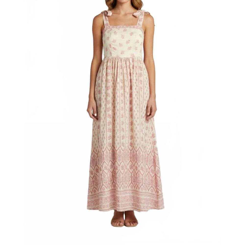 NEW BILA77 abundant life maxi dress in pink pearl